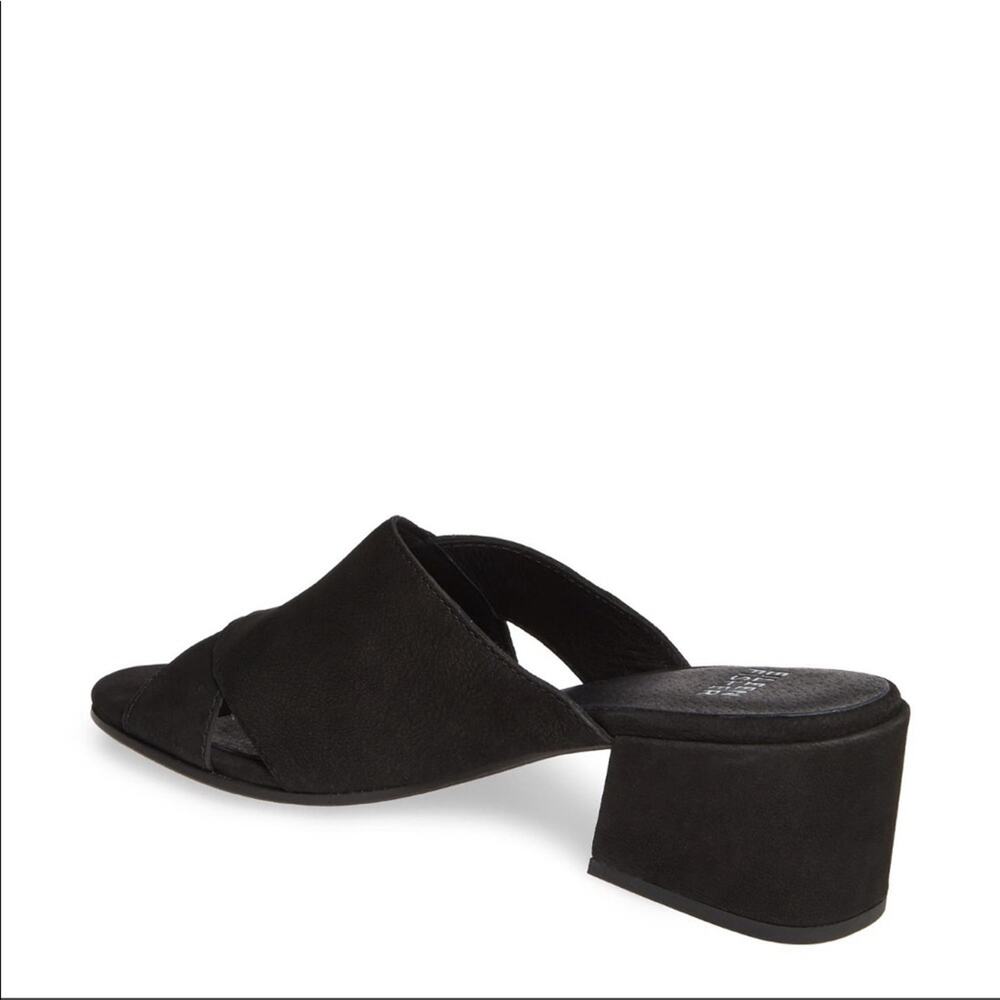 Eileen Fisher Haven Tumbled Nubuck Slide Size 6.5 - Picture 14 of 14